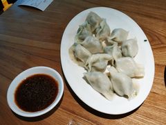 荠菜猪肉水饺-上关雪東北菜(中房金谊店)