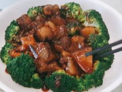翡翠鲍汁扒海参-江南村酒家