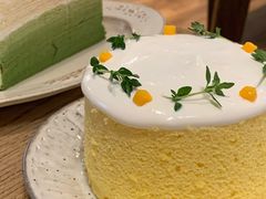 甜橙芒果戚风蛋糕-無早咖啡