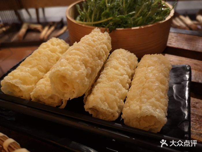 星洲椰场|椰子鸡火锅(华强北九方店)茴香响铃卷图片 - 第85张