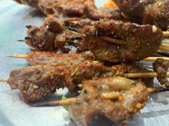 招牌牛肉串-烎记烧烤(蓝天花园店)