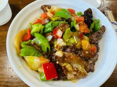 -歹歹的加个面过油肉拌面