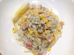 黑松露奶油蘑菇培根意面-麦田工坊(月湖店)