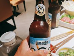 海底捞大麦拉格啤酒-海底捞火锅鲜切牛肉主题店(长寿路店)