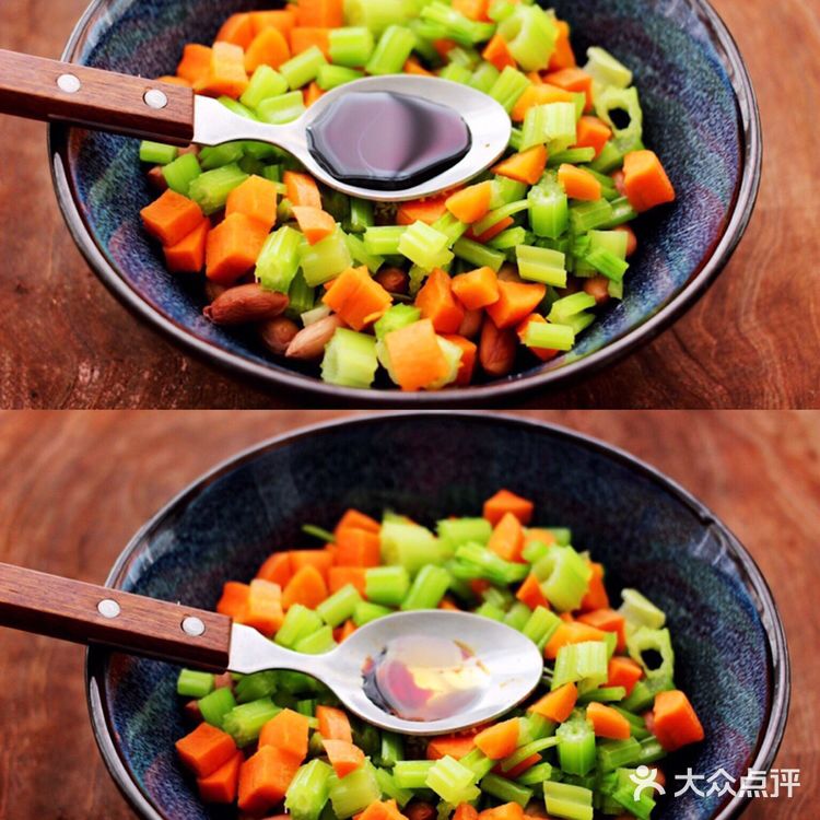 🔥[愉快]芹菜凉拌花生米，超家常的下饭菜和下酒菜，百吃不厌哟……