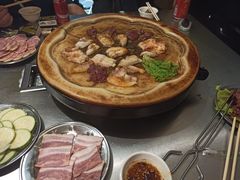 -老姐石板烧烤+铜炭火锅(总店)