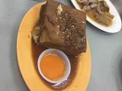 卤豆腐-长城砂煲田鸡粥