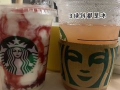 冰摇桃桃乌龙-星巴克(广州番禺钻汇广场分店)