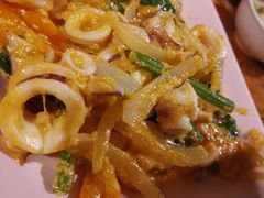咸蛋炒鱿鱼-Ruam Saep Yok Khok Som Tam