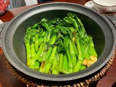 XO酱砂锅菜心-庆余楼·用心与食材·特色菜&灶头面(仙蠡墩店)