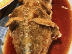 汁烧鲈鱼-那家小馆•北京菜•烤鸭(中关村店)