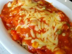 马苏里拉芝士焗猪扒饭-标记Jane's kitchen(平桥直街店)
