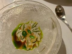 生蚝放进去拌着吃-三嚥阁 La Villa Restaurant