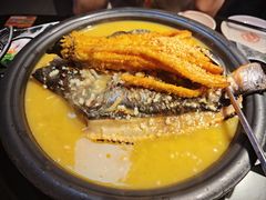 -探鱼·鲜青椒爽麻烤鱼(西南商都店)