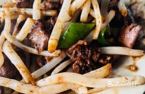 Chicken Offal Stir-fried with Bamboo Shoots