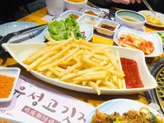炸薯条-唯成•韩国炭火烤肉 유성고기