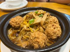 黄花菜红烧肉圆-人全到南京本帮菜馆(云锦路店)