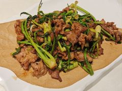 刺嫩芽炒鹿肉-吉林省林业宾馆-餐厅