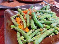 虾酱炒四季豆-花马天堂云南餐厅 Lost Heaven(外滩店)