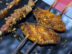 翅中-签到北派烧烤(四方坪店)