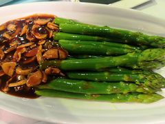 鲜口蘑烧芦笋-天和晟烤鸭店(世纪坛店)