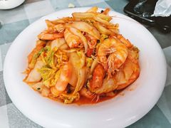 白菜炒虾-华春餐馆(鱼山路店)