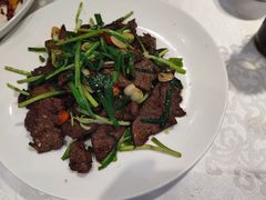 青韭嫩猪肝-都一处 (方庄店)