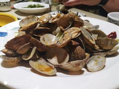 干炒花甲-休记光头香辣蟹干锅店(衣冠庙店)