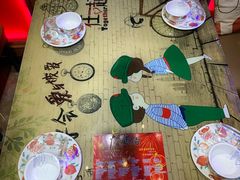 餐具摆设-19°c海鲜烧烤大排档