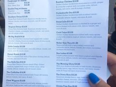 菜单-Fergburger(皇后镇店)