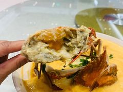 梭子蟹炖蛋-启东海鲜人家(古美路店)