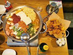 部队火锅-富乐满韩国正宗炸鸡韩国料理(虹泉路店)