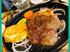 铁板黑椒牛排拼鸡排-卡朋西餐(较场西路店)