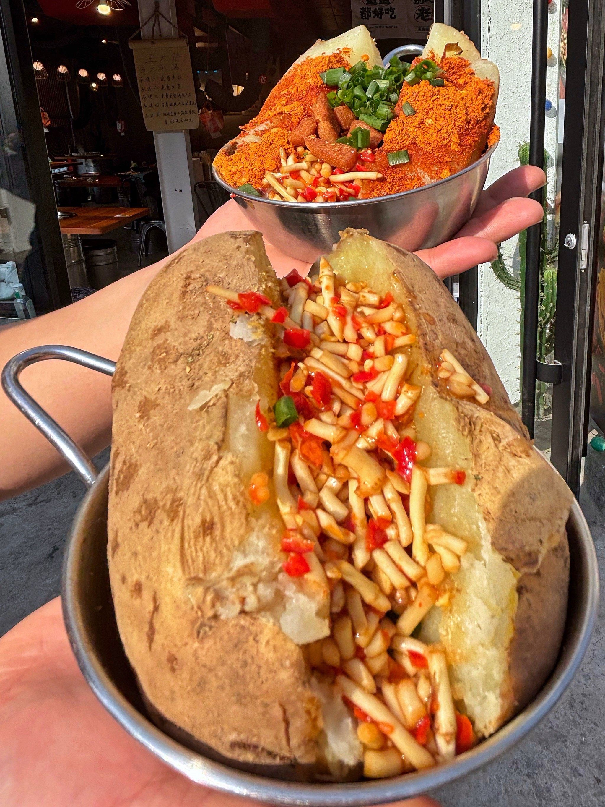 贵阳烤土豆!味道真上头!