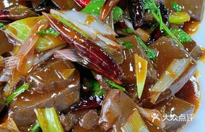 Spicy Lamb Blood Stir-fry