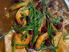 -东来菜馆•手抓海鲜家常菜•海鲜锅贴(鸽子窝店)