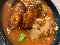 番茄浓汤鸡翅猪扒通粉-华嫂冰室(尖沙咀店)