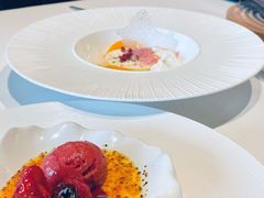 覆盆子焦糖布丁-福楼法餐厅FLO