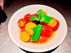 杨梅小番茄-探鱼·鲜青椒爽麻烤鱼(中山大信新都汇店)