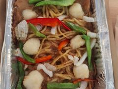 扇贝鱿鱼籽海鲜意面-达美乐比萨(深圳广夏路店)