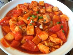 西红柿豆腐-茶港食堂(武昌店)
