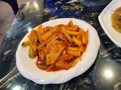鱼饼炒年糕-桃园中华料理炸酱面(燕儿岛路店)