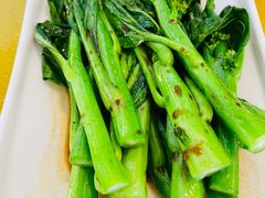 白灼菜心-船说茶点粤菜(海上世界店)