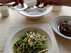 黄焖金汤百花酿辽参-海天楼中餐厅(吴宫泛太平洋酒店)