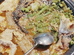 -探鱼·鲜青椒爽麻烤鱼(银泰城店)