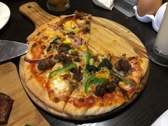 芒果牛肉披萨-杰克·肯特厨房西餐厅