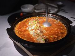 泡豇豆烧肥砣-柴门头啖汤·经典川菜·慢火汤品(锦城万达店)