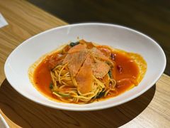 三文鱼菠菜番茄意粉-Ufufu cafe(天神巷店)