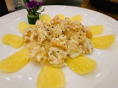 芥末虾球-亮庆餐厅·粤菜·早茶(篁庄店)