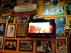 店内的墙-蜜室和风洋食概念餐厅(南田路店)